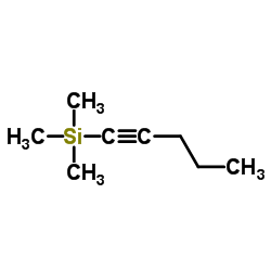 1-三甲硅基-1-戊炔 结构式