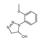 4,5-Dihydro-1-[2-(methylthio)phenyl]-1H-1,2,3-triazol-5-ol 结构式