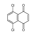 5,8-二氯-1,4-萘醌 结构式