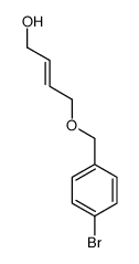 2-Buten-1-ol, 4-[(4-bromophenyl)methoxy]-, (2Z)- 结构式