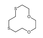 1,4-二氧杂-7,10-二硫杂环十二烷 结构式