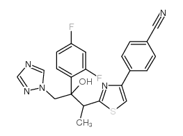 雷夫康唑 结构式