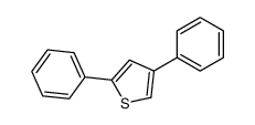 2,4-二苯基噻吩 结构式