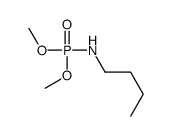 N-丁基氨基磷酸二甲酯 结构式
