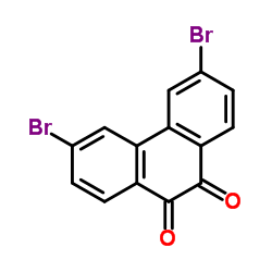 3,6-二溴菲醌 结构式