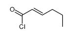 2-己烯酰氯 结构式