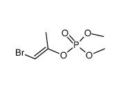 Phosphoric acid, 2-bromo-1-methylethenyl dimethyl ester, (E)- (9CI) 结构式