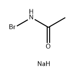 (N-溴乙酰氨基)钠 结构式