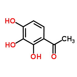 2,3,4-三羟基苯乙酮 结构式