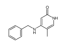 4-(benzylamino)-5-methyl-2(1H)-pyridinon 结构式