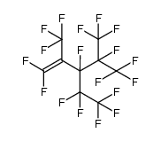 1-Pentene, 1,1,3,4,5,5,5-heptafluoro-3-(1,1,2,2,2-pentafluoroethyl)-2,4-bis(trifluoromethyl)- 结构式