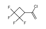 Cyclobutane, 3-(1-chloroethenyl)-1,1,2,2-tetrafluoro- 结构式