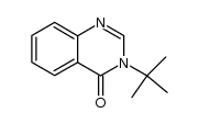 4(3H)-Quinazolinone, 3-(1,1-dimethylethyl)- 结构式