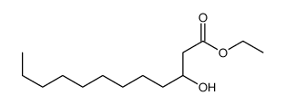 3-羟基十二烷酸乙酯 结构式