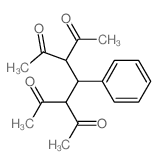 3,5-二乙酰基-4-苯基-2,6-庚二酮 结构式