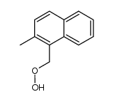 Hydroperoxide, (2-methyl-1-naphthalenyl)methyl (9CI) 结构式