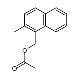 2-甲基-1-萘甲醇乙酸酯 结构式