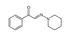 α-(Piperidinoimino)acetophenone 结构式