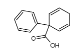 1-苯基-2,5-环己二烯-1-羧酸 结构式
