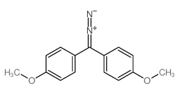 Benzene,1,1'-(diazomethylene)bis[4-methoxy- 结构式