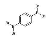 Borane, 1,1'-(1,4-phenylene)bis[1,1-dibromo- 结构式