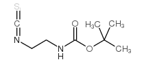 N-Boc-2-异硫氰酰基乙胺 结构式