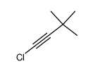 1-氯-3,3-二甲基-1-丁炔 结构式