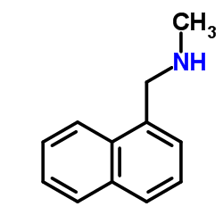 N-甲基-1-萘甲胺 结构式