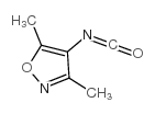 二甲基异唑四异氰酸酯 结构式