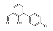 6-(4-氯苯基)-2-甲酰基苯酚 结构式
