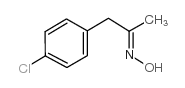 1-(4-氯苯基)丙酮肟 结构式