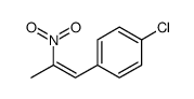 1-氯-4-(2-硝基-1-丙烯-1-基)苯 结构式