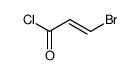 (E)-3-溴-2-丙烯酰氯 结构式
