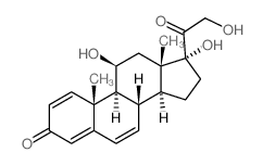 6-脱氢泼尼松龙 结构式