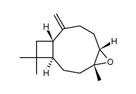 5-Oxatricyclo[8.2.0.04,6]dodecane, 4,12,12-trimethyl-9-methylene-, (1R,4R,6S,10S)- 结构式