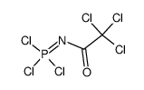 Phosphorimidic trichloride, N-(2,2,2-trichloroacetyl)- 结构式
