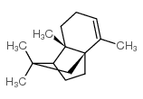 (-)-α-新丁香三环烯 结构式