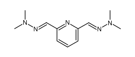 2,6-吡啶二甲醛 双(2,2-二甲基腙) 结构式