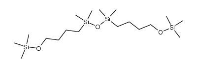 3,9,15-Trioxa-2,8,10,16-tetrasilaheptadecane, 2,2,8,8,10,10,16,16-octamethyl- 结构式