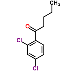 2',4'-二氯苯戊酮 结构式
