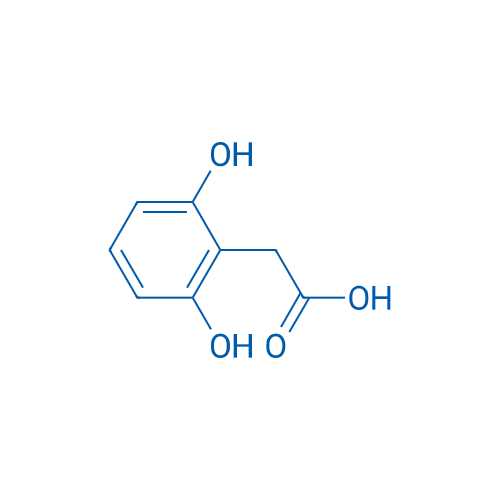 2,6-二羟基苯乙酸 结构式