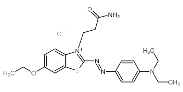 阳离子蓝 NBLH 结构式