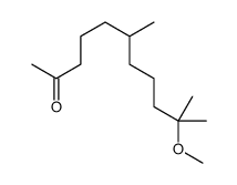 2-Undecanone, 10-methoxy-6,10-dimethyl- 结构式