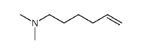 N,N-二甲基-5-己烯-1-胺 结构式