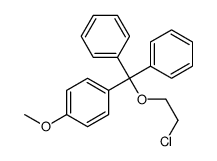 1-[(2-氯乙氧基)二苯甲基]-4-甲氧基苯 结构式