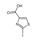 2-碘-4-噻唑羧酸 结构式