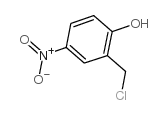 2-氯甲基-4-硝基苯酚 结构式