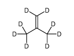 异丁烯-D8 结构式