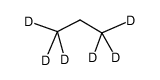 丙烷-1,1,1,3,3,3-d6 结构式
