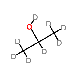 2-丙醇-d8 结构式